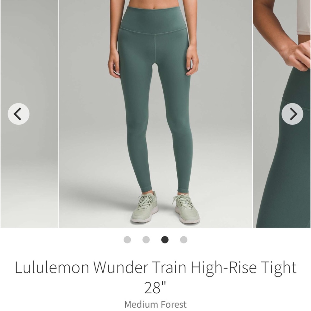 Lululemon Wunder Train High-Rise Tights 28”